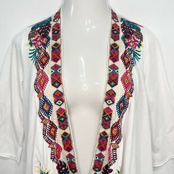 Johnny Was Embroidered Kimono - Picture 2 of 5